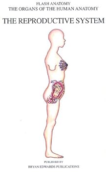 Hardcover Flash Anatomy Organs of the Human Anatomy: The Reproductive System Chart Book
