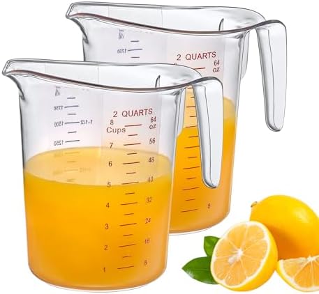 Amazing Abby - Melissa - 64-Ounce Plastic Measuring Pitcher (2-Pa...