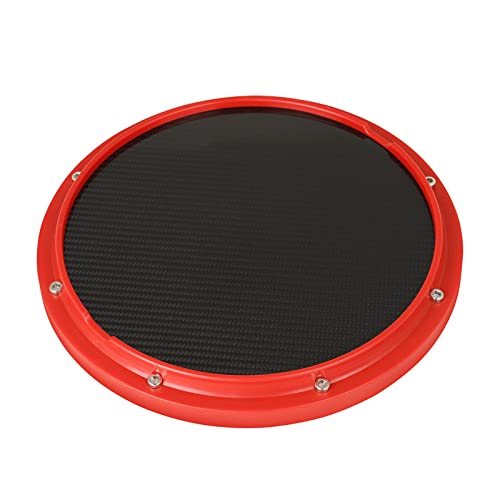 Tapis d'entrainement pour batterie electronique 30,5 cm instrument percussion debutants carbone