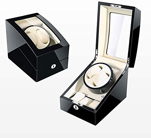 OUZVI Automatic Watch Winder Box Watch Winder Box Watch Winder 2, Watch Winder 2+3 Watch Winder Double Wooden Watch Winder CaseHoliday Gift
