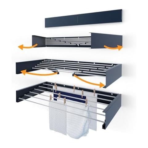 Hot Flow Glide Foldable Wall Mounted Rack Cover