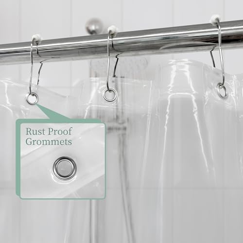 Mrs Awesome Clear Shower Curtain Liner thumb #5