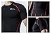 Tesla Men's Cool Dry Compression Baselayer Short Sleeve T Shirts R13