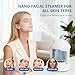 Saicool 3 in 1 Facial Steamer, Hair Steamer, Air Humidifier Hot Mist Moisturizing Hydration System, Portable Facial Atomizer Spa for Personal Care Use at Home Salon