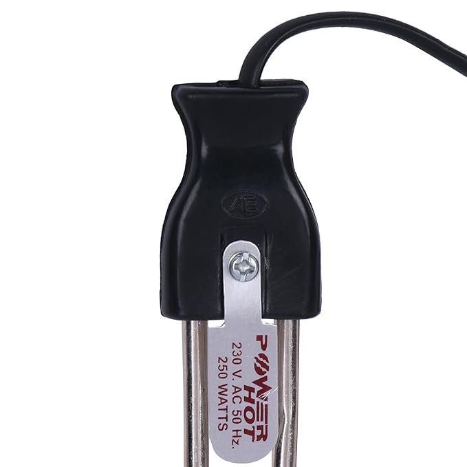 Image of Electric Milk Frother and Coffee Foam 240 Watts Mini Immersion Water Heater Rod, Nickel Plated, for Coffee, Tea, Boiling Small Quantities. 1 PACK