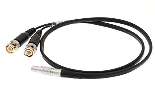 Eonvic Sound Devices XL-LB2 5 Pin Male in/Out BNC Time Code Input Output Cable