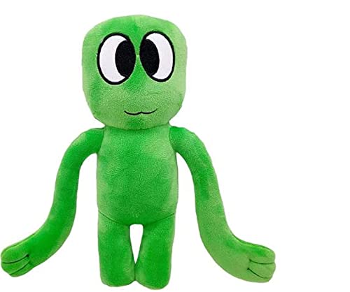 Rainbow Friends Green Plush, 10.6" Green from Rainbow Friends Plushies Toys for Fans and Friends Beautifully Stuffed Animal Plush Doll Gifts (Green-B) Cover