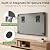 Ultra Slim TV Wall Mount for 14-80 Inch Flat & Frame TVs Only, Low Profile TV Wall Mount with 0.3" Wall Clearance, Holds up to 110 lbs, with Positioning Strip Easy to Install, Blends in Any Interior
