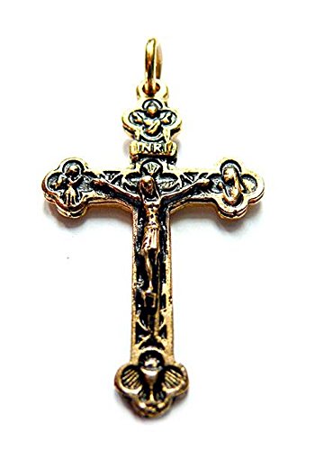 Pendentif en or Crucifix 24sxcr50005 pour collier chrétien