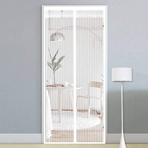 Preisvergleich Produktbild Fliegengitter, magnetischer Vorhang, für Balkontür, Kellertür, Terrassentür, einfache Montage, gegen Mücken oder Insekten