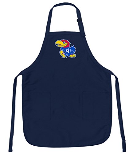 Broad Bay University of Kansas Apron Stain Release KU Jayhawks Aprons