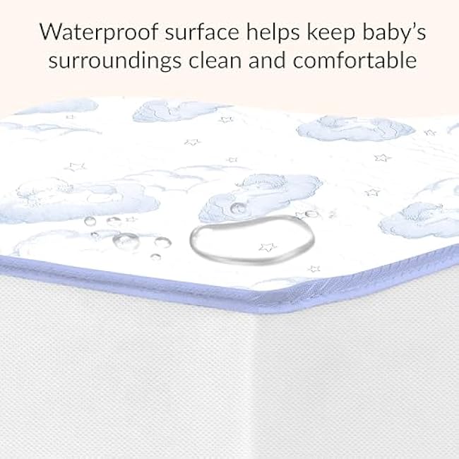 Dream On Me 2-in-1 Breathable Sweet Dreams 88 Coil Spring Crib and Toddler Bed Mattress, Greenguard Gold Certified, 1 Count (Pack of 1)