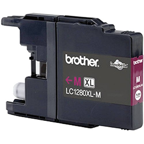 Cartouche Brother LC1280XLM magenta XL idéale pour vos dossiers professionnels