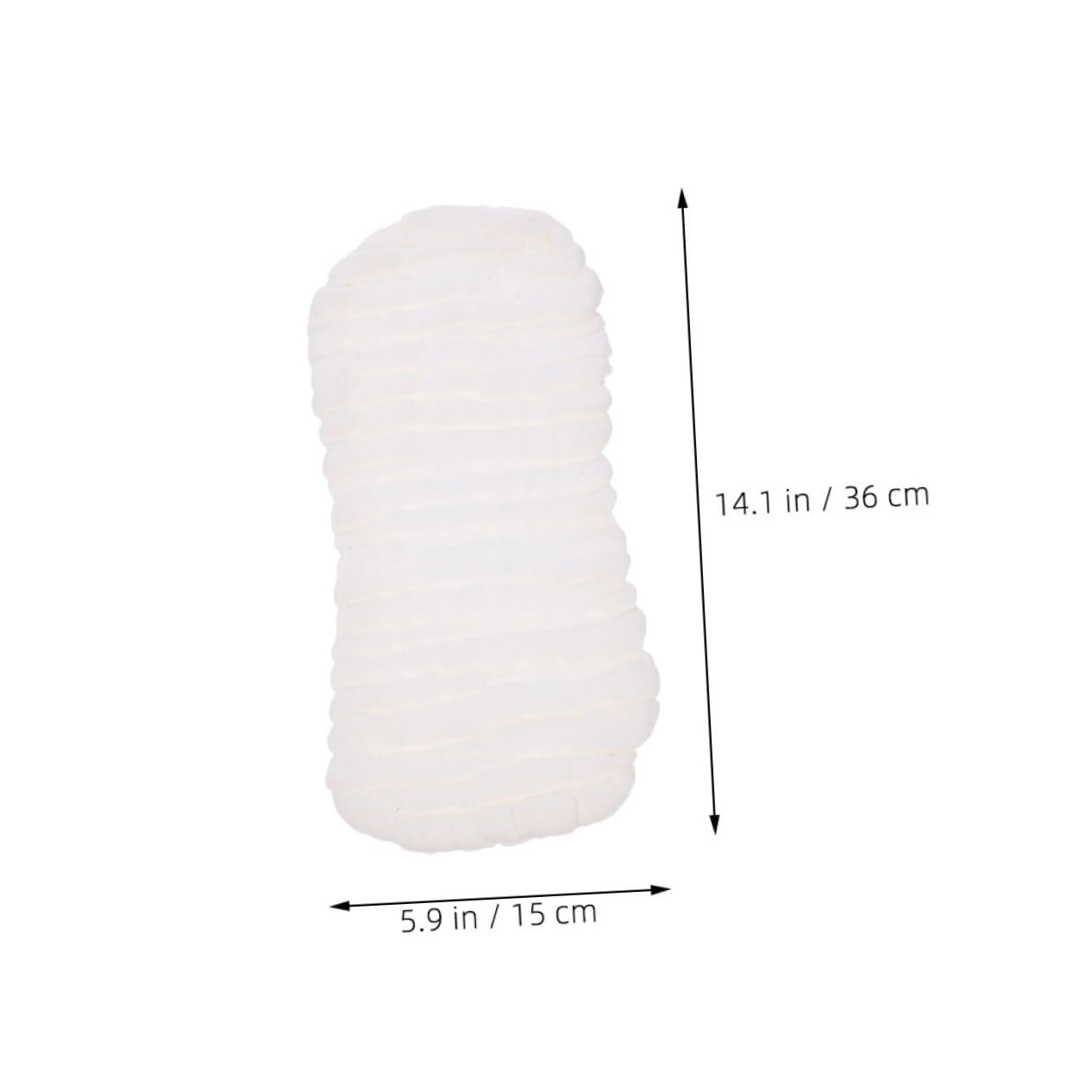 Yardwe 1set Washable Cotton Diaper Liners for Breathable Cloth Inserts Skin Friendly Reusable Diaper Liners Lightweight and Portable 6pcs