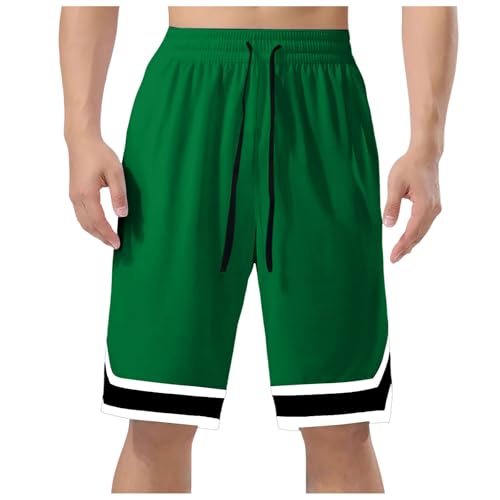Pantalones cortos deportivos de verano, bermudas sueltas, pantalones cortos para hombre, baloncesto, fútbol, pantalones cortos con goma elástica, pantalones de gimnasio, fitness, correr, pantalones de
