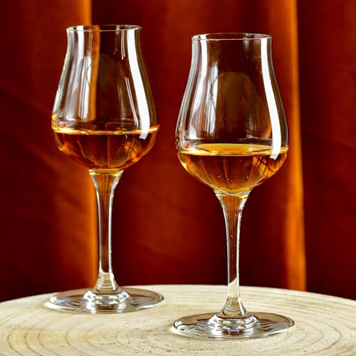 Miniatura 4 de Krosno Juego De Copas Snifter Para Brandy Y Coñac, Cata De Ron Juego De 4 110 Ml Colección Avant-Garde Para Casa, Restaurantes Y Cocina Apto Para Lavavajillas Cristal Sin Plomo