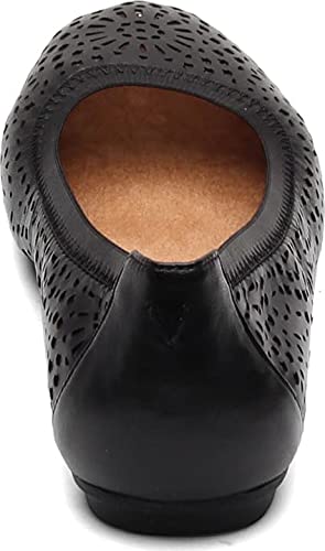 Vionic Robyn Women's Comfort Flat Black Leather - 8 Medium #TOP3