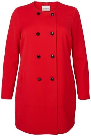 plus size knee length coat