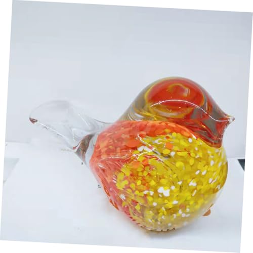 Décoration miniature d'oiseau en verre pour cadeau d'anniversaire - 7