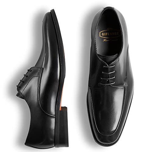 GIFENNSE Mens Oxford Shoes Leather Dress Shoes for Men4