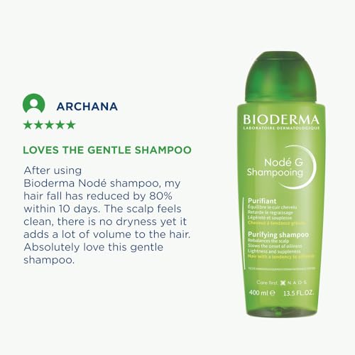 Image of Bioderma Node G Purifying shampoo for hair with tendency to oiliness - 400ml