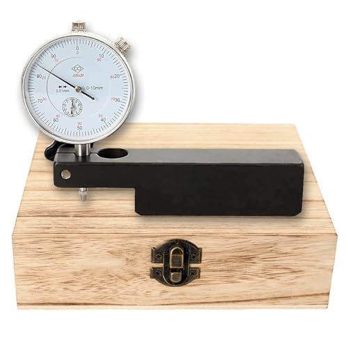 SUDEG Sleeve Height and Counter Bore Gauge for All Diesel Engines Cylinder Bore Gauge Range 0-10mm,Cylinder Liner Protrusion Measurement Tool, Resolution: 0.01mm
