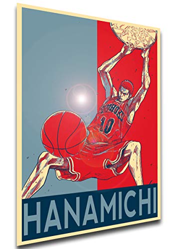Instabuy Poster - LL0476 - Propaganda - Slam Dunk - Hanamichi Sakuragi Variant 01