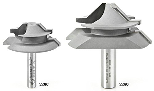 Amana Tool - 55389 Carbide Tipped Lock Miter 45 Deg x 1-3/4