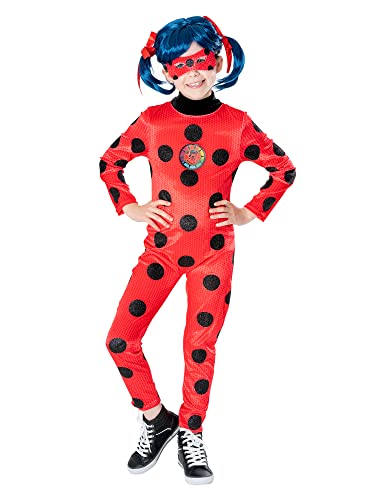 Déguisement Miraculous Chat Noir Officiel – Enfant 3-10 Ans, Costume Complet Avec Accessoires