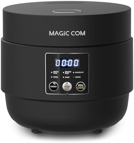 Amazon.com: MAGiC COM Rice Cooker 4 Cup Uncooked (8 Cup Cooked), Small ...