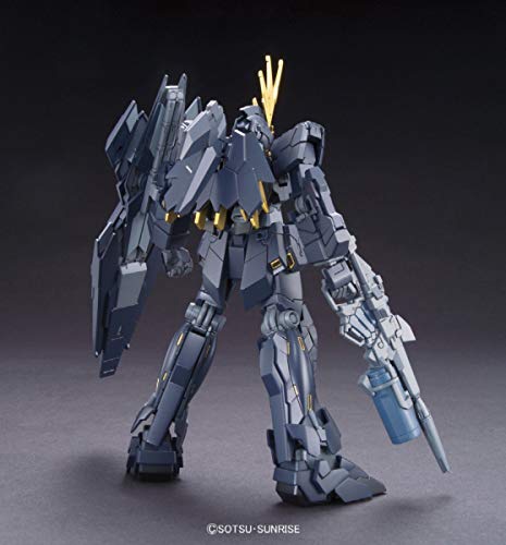 Hguc Gundam Uc Rx 0 [N] Unicorn Gundam Unit 2 Banshee Norn Unicorn Mode 1144 Scale Color Coded Plastic Model [Import Japonais] - vue 6