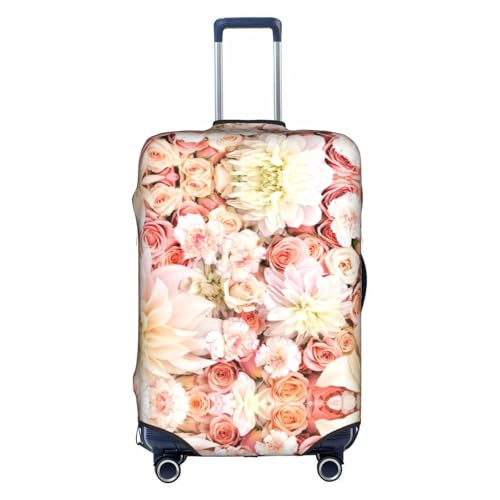 Housse de bagage pliable XL blanche protège valise contre les rayures
