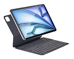 Smart Keyboard Folio for iPad Pro 11 inch(1/2/3/4th Gen)&Air 11 (M2,2024/M3,2025/M4 2026)and 10.9" iPad Air (4/5th Gen),Magnetic Keyboard Case with Two Viewing Angles,Front Back Protection (Grey)