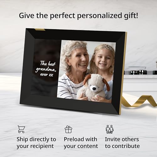 Digitalpictureframeupgraded101hdtouchscreendisplayperfectphotoframeforsharingmemoriesidealgiftforgrandparentssupereasysetupuploadsecurewifienabled Urban Country Home Decor Digital picture frame upgraded 101 hd touch screen display perfect photo frame for sharing memories ideal gift for grandparents super easy setup upload secure wifi enabled urban country home decor