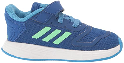 Adidas Duramo 10 Running Shoe, Team Royal Blue/Beam Green/Pulse Blue (Elastic), 2.5 Us Unisex Little Kid #TOP5