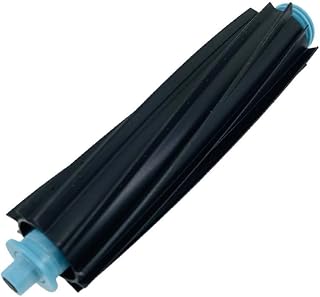 Cepillo principal de rodillo central para aspiradora robot para Conga 7690 Immortal Max, fácil de instalar, recogedor de escombros mejorado, cepillo de plástico suave y de goma compatible con (negro)