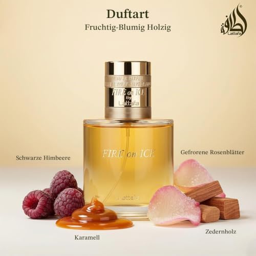 Lattafa Fire On Ice Eau de Parfum 110 ml