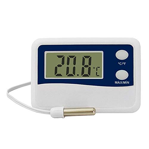 TERMOMETRO DIGITAL COM FUNCAO MAXIMA E MINIMA COM SENSOR EXTERNO PARA FREEZER, GELADEIRAS E REFRIGER