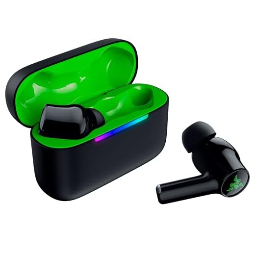 Razer Hammerhead V3 X HyperSpeed Xbox - Kabellose Multi-Plattform-Gaming-Ohrhörer - HyperSpeed Wireless & Bluetooth - 40 Std Akkulaufzeit - Wasserabweisend IPX4 - THX Spatial Audio | Schwarz