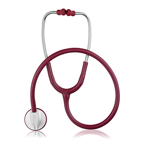 CIKO Medizinisches professionelles flaches einseitiges Stethoskop für den Heimgebrauch, klare Klangqualität, mehrere Farben zur Auswahl Cover