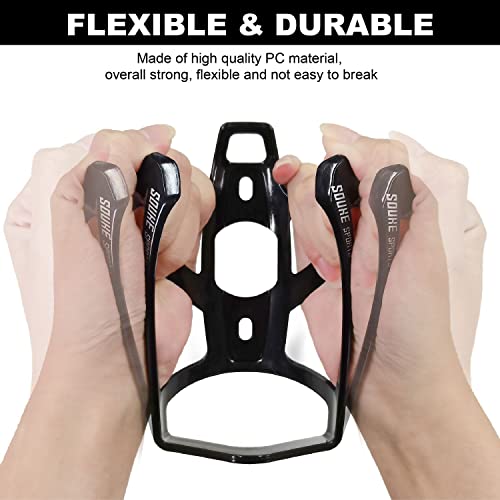 Souke Sports Bike Water Bottle Holder, Bicycle Bottle Cage Durable Lightweight Plastic Cycling Cup Holder For Mtb, Road Bike, Mountain Bikes, 2 Pack #TOP1