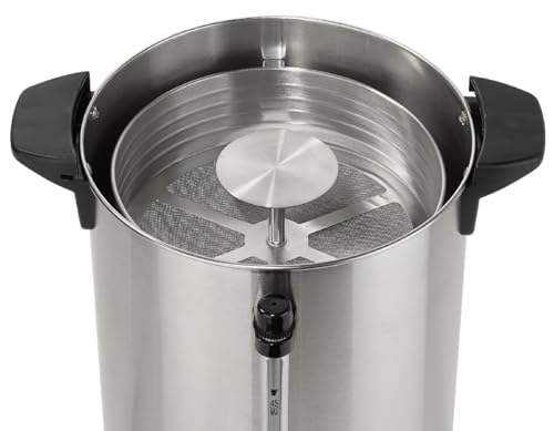 Miniatura 2 de Metro Professional Cafetera Urna De Café Gcm4007, Caldera Catering Comercial, Acero Inoxidable, 6.75 L, 45 Tazas, 950 W, Indicador Nivel De Agua, Función Conservación Del Calor, Plata