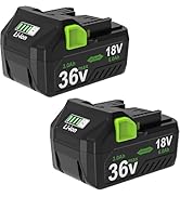 Amazon.co.jp: VANKO 互換 ハイコーキ 36v バッテリー BSL36A18 36v