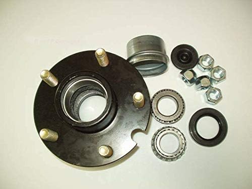 Replacement for Reliable BT150A SHORT Trailer Axle Idler Hub W/Bearings Boat 5 lug Axel