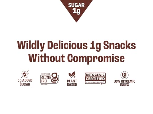 Munk Pack Nut & Seed Snack Bars - 5g Protein, 1g Sugar, 3g Net Carbs, Low Sugar, Keto, and Gluten Free Snack for Adults and Kids, Sea Salt Dark Chocolate – 4.92 oz, 24 Pack