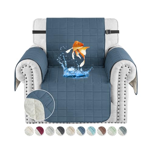 Housse de chaise imperméable contre les taches et l'usure du fauteuil