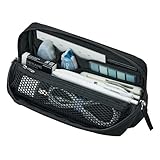 【Amazon.co.jp限定】コクヨ ペンケース 筆箱 大容量 ツールペンケース カバコ ブラック AMF-VBF263D