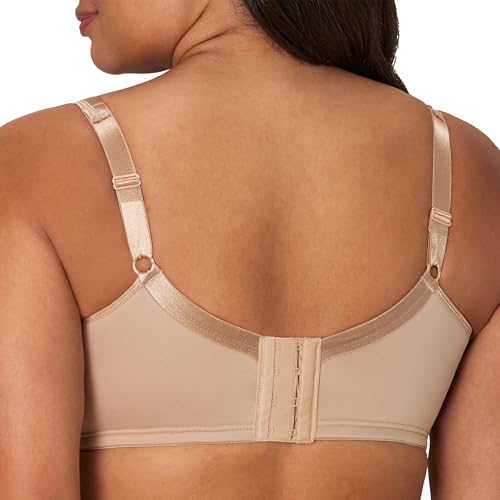 Playtex Women's Wireless Bra, 18 Hour Plus-Size T-Shirt Bras Available, Smoothing, Full Coverage, 4803, Single or 2-Pack2