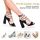 1 Paar Rutschfeste Einlegesohlen Damen,Selbstklebend Einlegesohle für High Heels, Komfort Schuheinlagen,Weiche Einlegesohlen für Sandalen (Beige Sevens: 37-38)