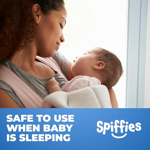 Spiffies Baby Teeth Wipes - Apple & Grape Flavor Variety, Xylitol-Enriched Baby Gum Cleaner & Dental Wipes for Teething Relief and Teeth Cleaning - Safe for Infants & Toddlers, 20 Count (Pack of 3)
